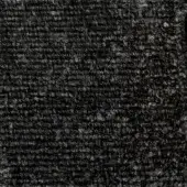 Dark gray woven fabric texture displays linear ridges and small knots, labeled “egoitaliano > fabric (b) > terra > ramir” in the corner.